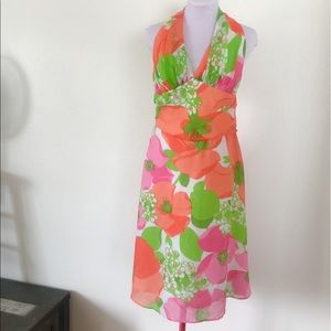 Vintage 60s floral summer dress